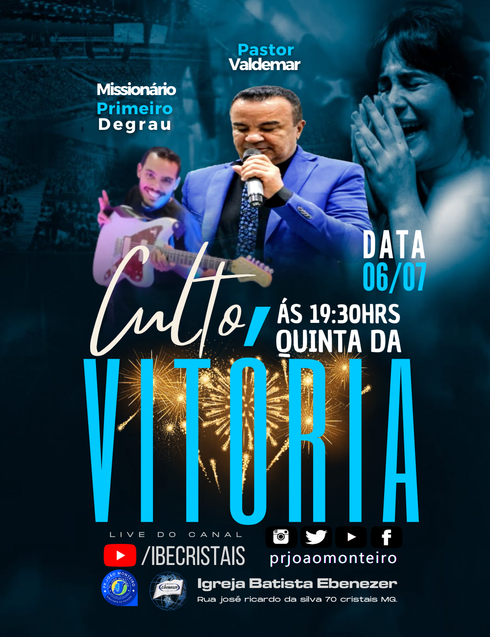 Quinta-Feira da Vitória a partir das 19:30